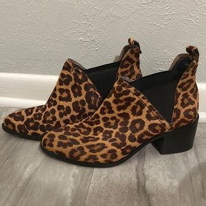 One State Cheetah Print Booties